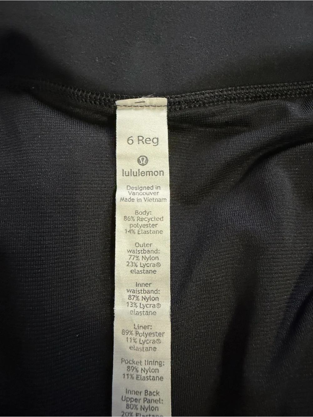 Lululemon Speed Up HR High short Size 6
